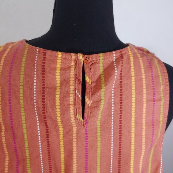 A.n.a. Cropped Tank Tops Cotton Double Gauze and Cotton/Linen Blend Set of 2 - Picture 5 of 12